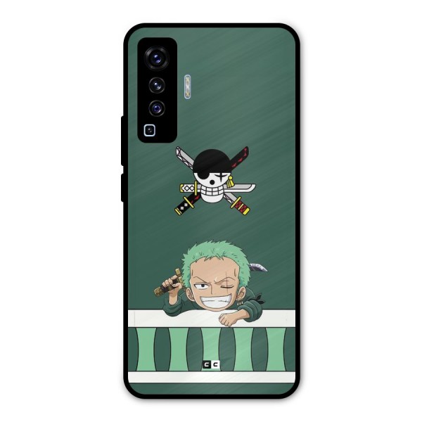 Pirate Hunter Zoro Metal Back Case for Vivo X50