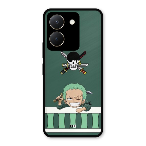 Pirate Hunter Zoro Metal Back Case for Vivo Y36