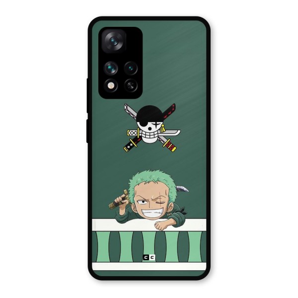 Pirate Hunter Zoro Metal Back Case for Xiaomi 11i Hypercharge 5G