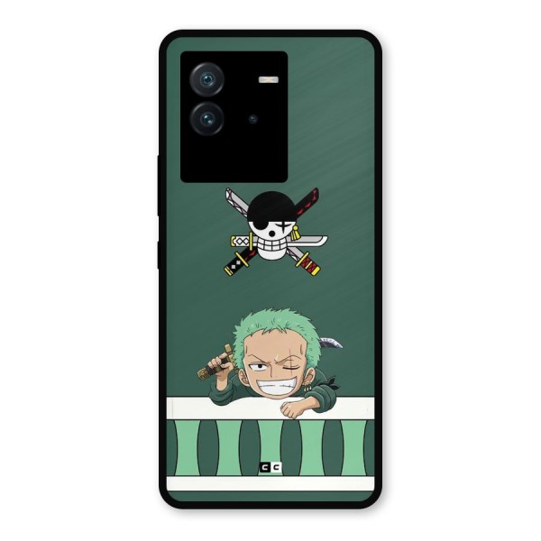 Pirate Hunter Zoro Metal Back Case for iQOO Neo 6 5G