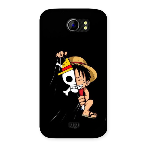 Pirate Luffy Back Case for Canvas 2 A110
