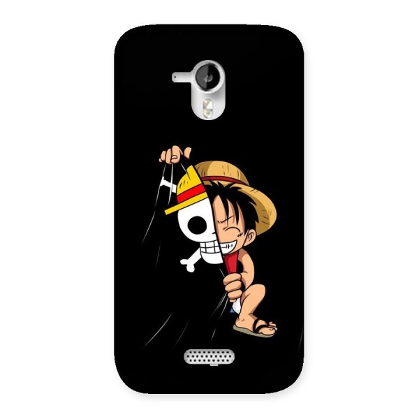 Pirate Luffy Back Case for Canvas HD A116