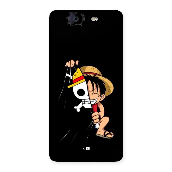 Pirate Luffy Back Case for Canvas Knight A350