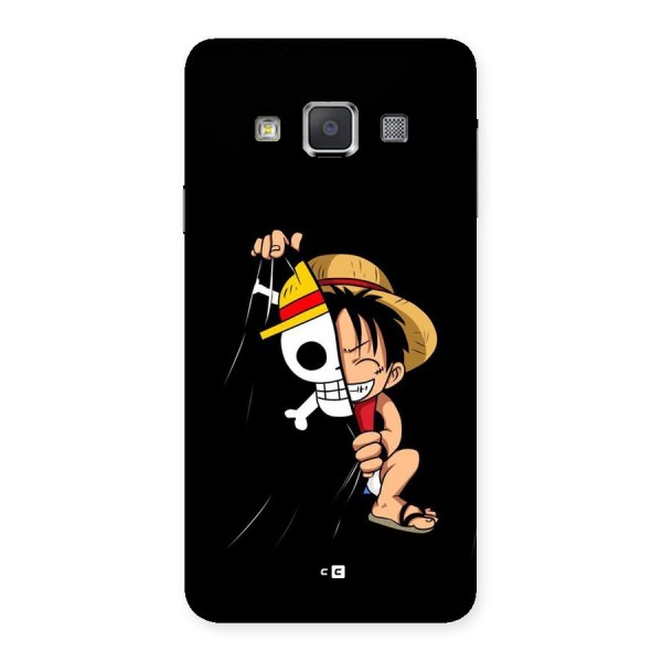 Pirate Luffy Back Case for Galaxy A3