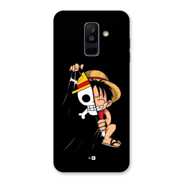 Pirate Luffy Back Case for Galaxy A6 Plus