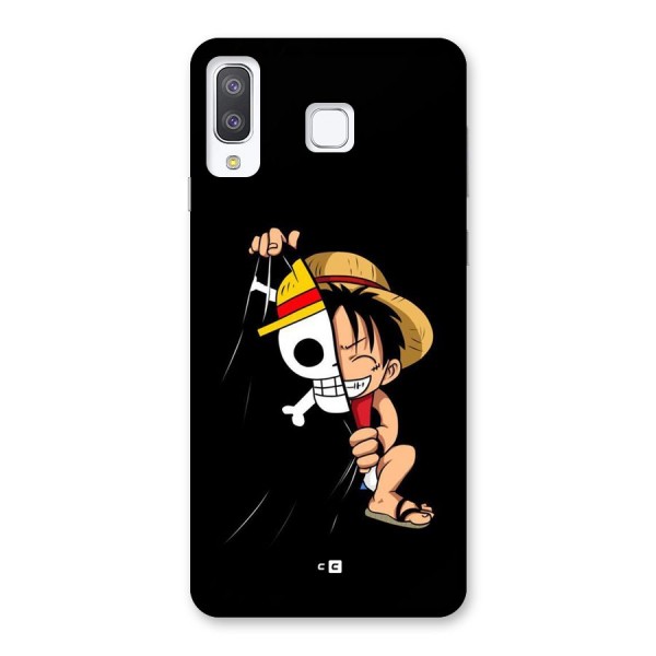 Pirate Luffy Back Case for Galaxy A8 Star