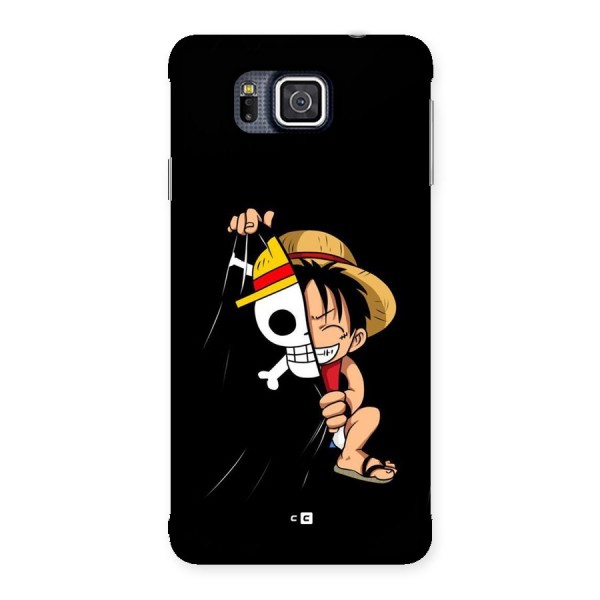 Pirate Luffy Back Case for Galaxy Alpha