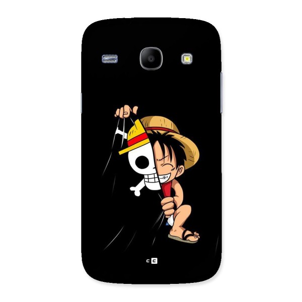 Pirate Luffy Back Case for Galaxy Core