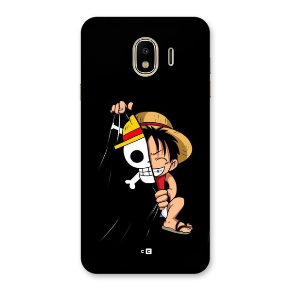 Pirate Luffy Back Case for Galaxy J4