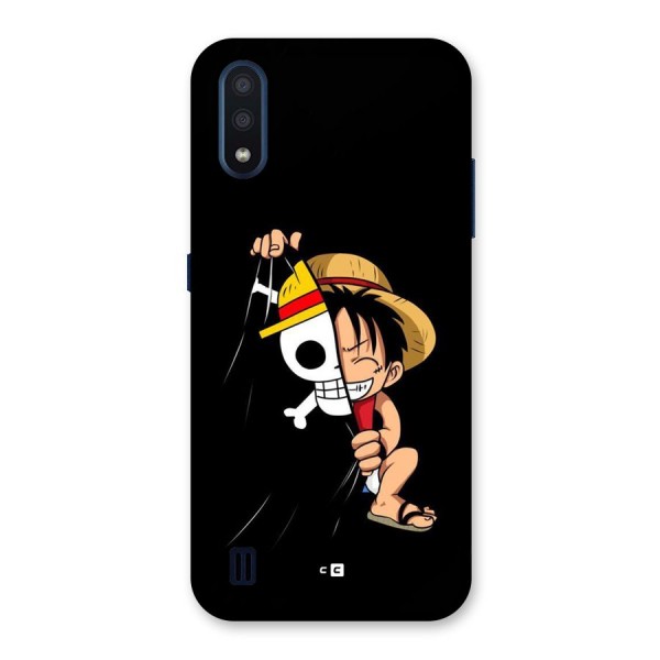 Pirate Luffy Back Case for Galaxy M01
