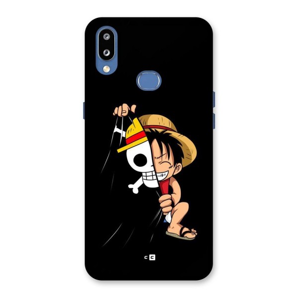 Pirate Luffy Back Case for Galaxy M01s