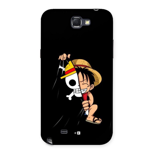 Pirate Luffy Back Case for Galaxy Note 2