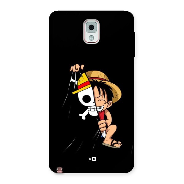 Pirate Luffy Back Case for Galaxy Note 3