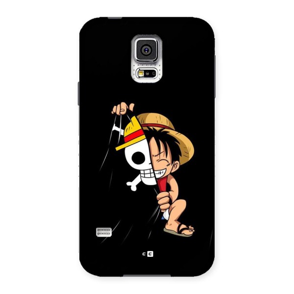 Pirate Luffy Back Case for Galaxy S5