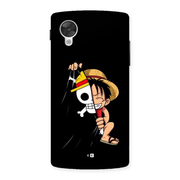 Pirate Luffy Back Case for Google Nexus 5