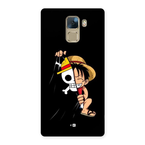 Pirate Luffy Back Case for Honor 7