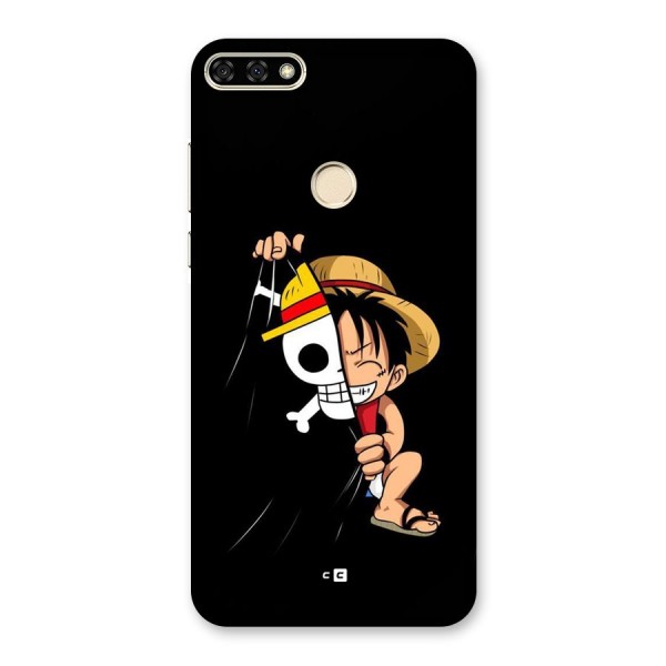Pirate Luffy Back Case for Honor 7A