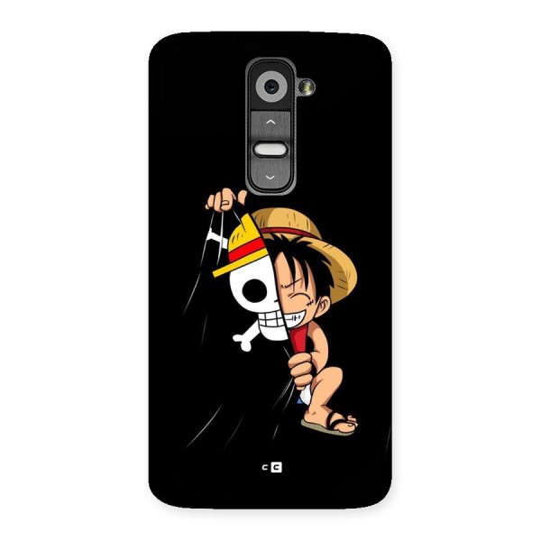 Pirate Luffy Back Case for LG G2