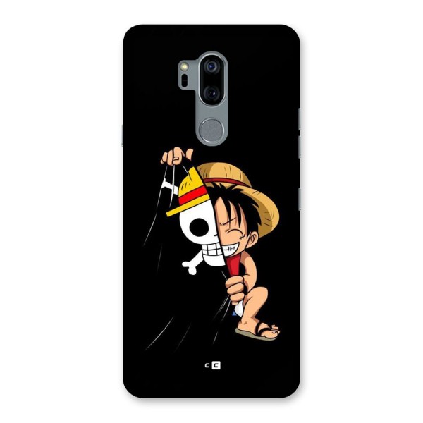 Pirate Luffy Back Case for LG G7