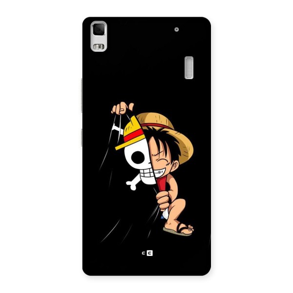 Pirate Luffy Back Case for Lenovo A7000