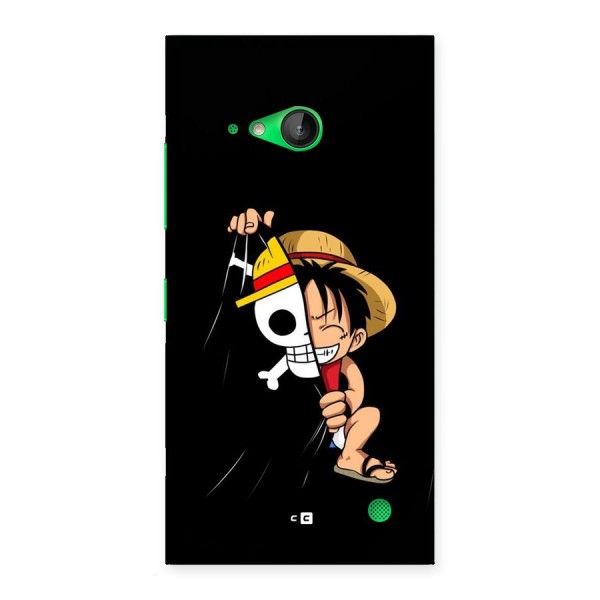 Pirate Luffy Back Case for Lumia 730