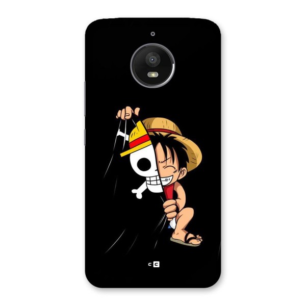 Pirate Luffy Back Case for Moto E4 Plus