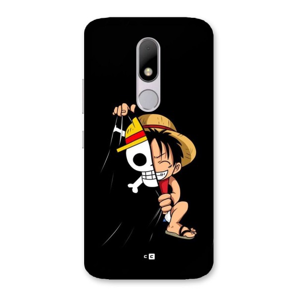 Pirate Luffy Back Case for Moto M