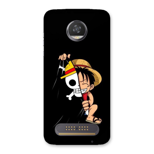 Pirate Luffy Back Case for Moto Z2 Play