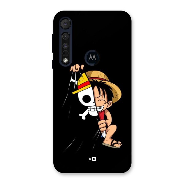 Pirate Luffy Back Case for Motorola One Macro