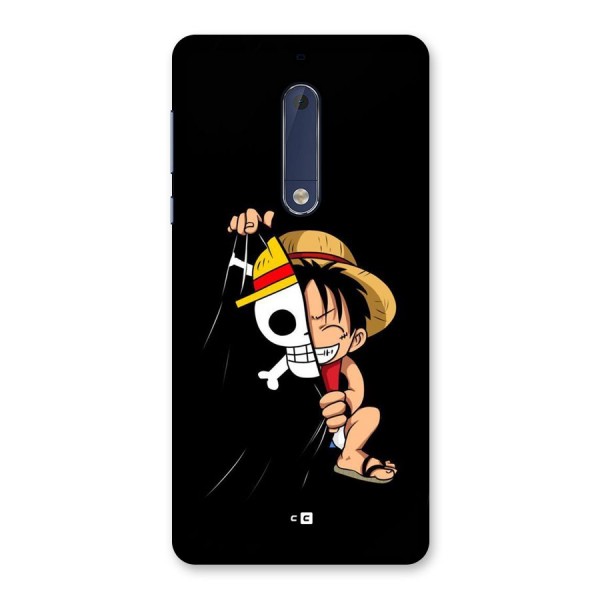 Pirate Luffy Back Case for Nokia 5