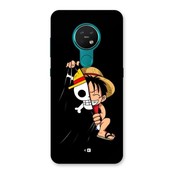 Pirate Luffy Back Case for Nokia 7.2