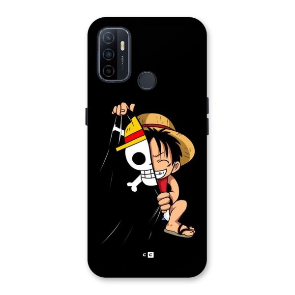 Pirate Luffy Back Case for Oppo A33 (2020)