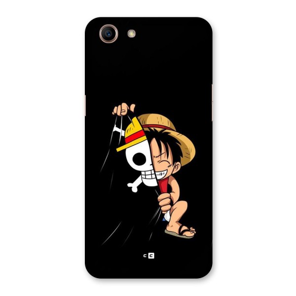 Pirate Luffy Back Case for Oppo A83 (2018)
