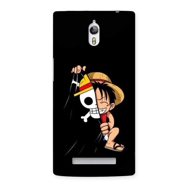 Pirate Luffy Back Case for Oppo Find 7