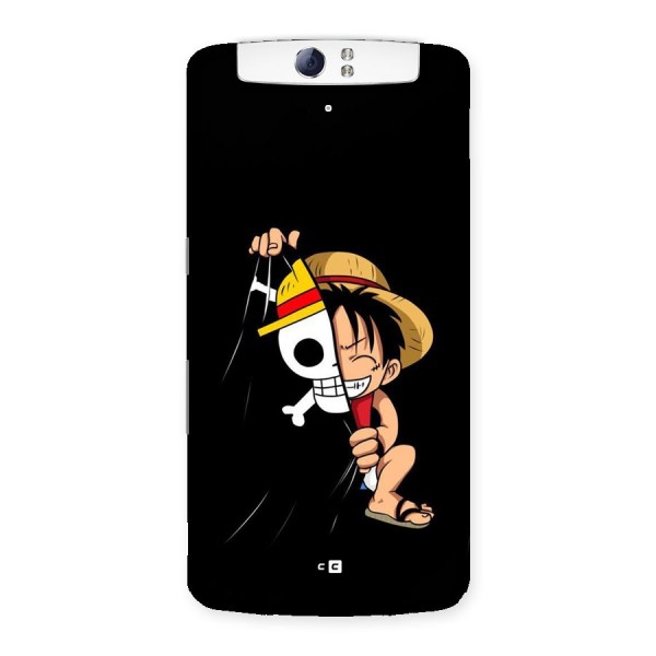 Pirate Luffy Back Case for Oppo N1