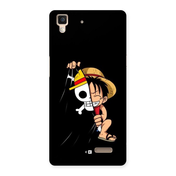 Pirate Luffy Back Case for Oppo R7