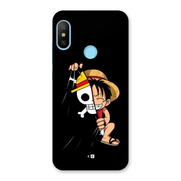 Pirate Luffy Back Case for Redmi 6 Pro