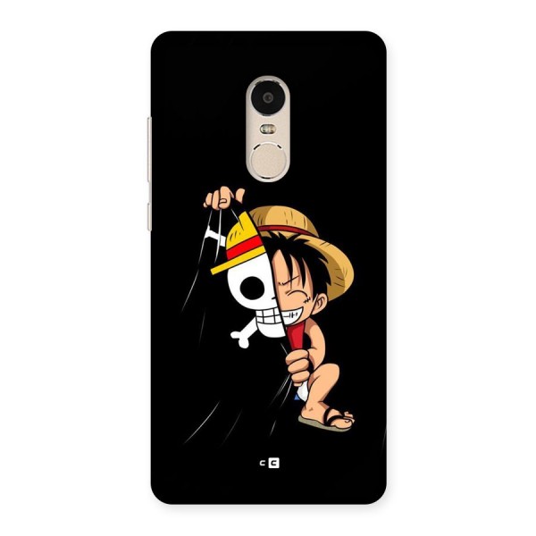 Pirate Luffy Back Case for Redmi Note 4