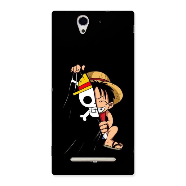 Pirate Luffy Back Case for Xperia C3
