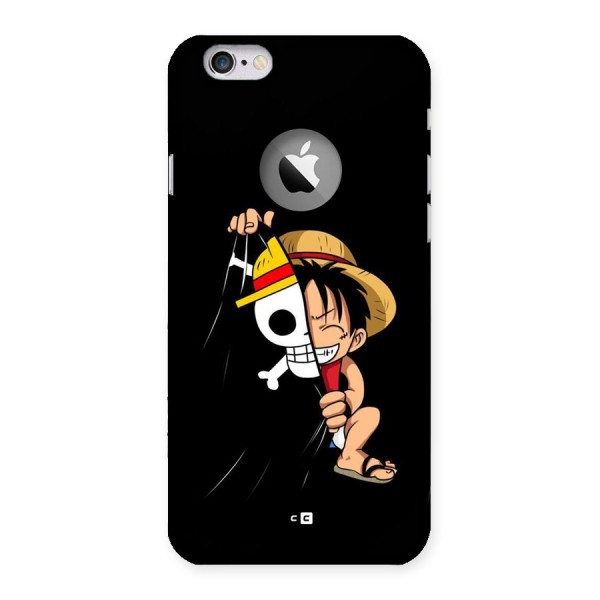 Pirate Luffy Back Case for iPhone 6 Logo Cut