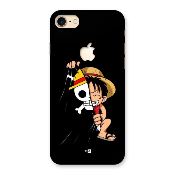 Pirate Luffy Back Case for iPhone 7 Apple Cut