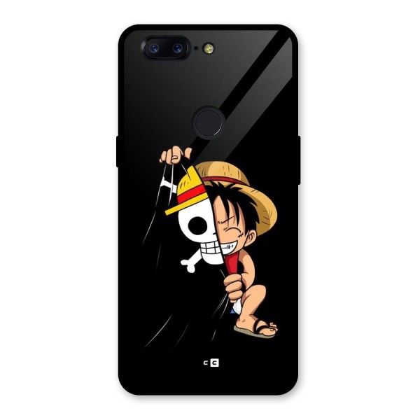 Pirate Luffy Glass Back Case for OnePlus 5T