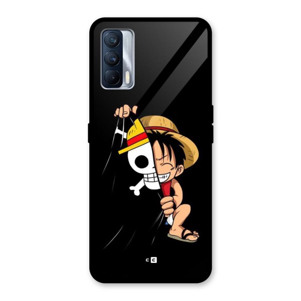 Pirate Luffy Glass Back Case for Realme X7