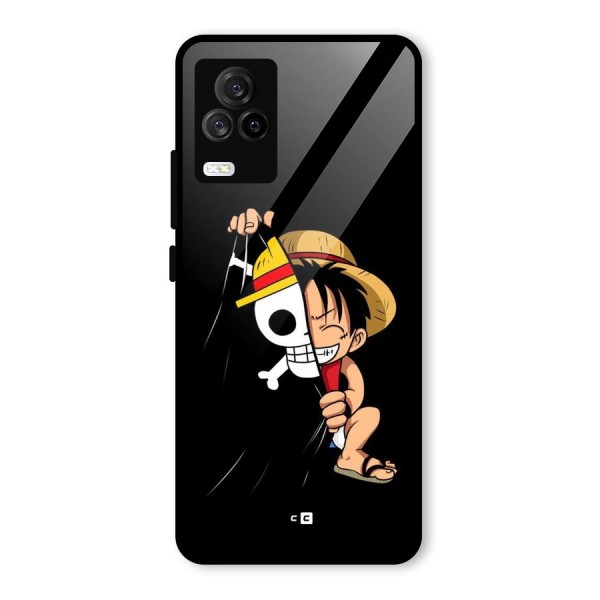 Pirate Luffy Glass Back Case for Vivo iQOO 7 Legend 5G