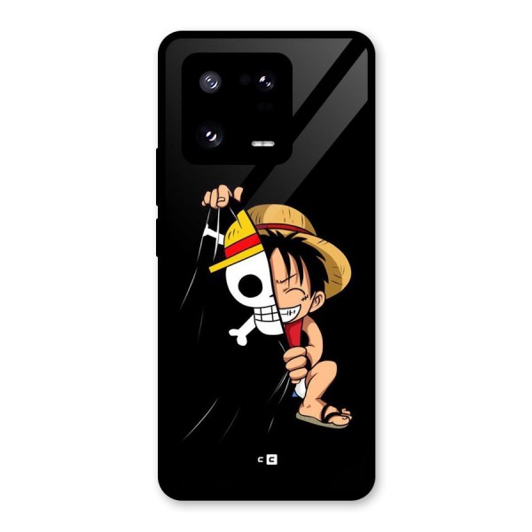 Pirate Luffy Glass Back Case for Xiaomi 13 Pro