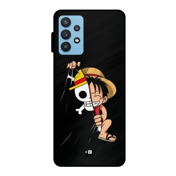 Pirate Luffy Metal Back Case for Galaxy M32 5G