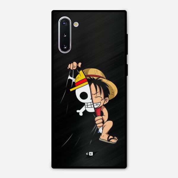 Pirate Luffy Metal Back Case for Galaxy Note 10