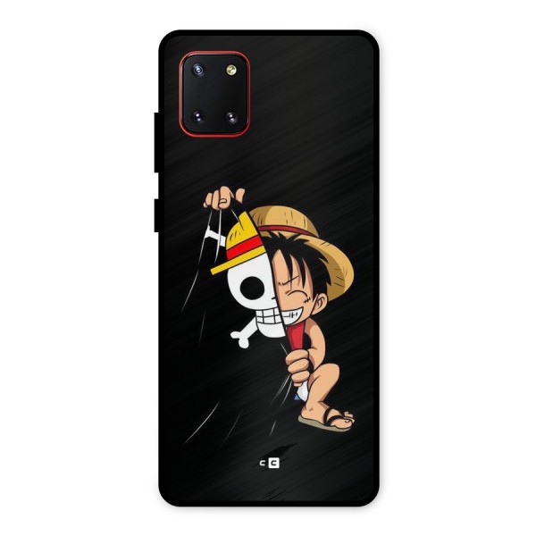 Pirate Luffy Metal Back Case for Galaxy Note 10 Lite