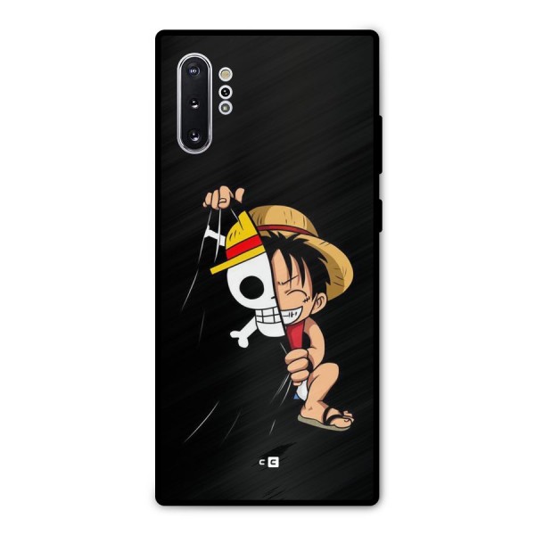 Pirate Luffy Metal Back Case for Galaxy Note 10 Plus