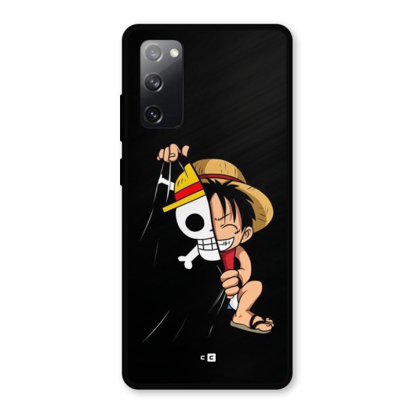 Pirate Luffy Metal Back Case for Galaxy S20 FE 5G